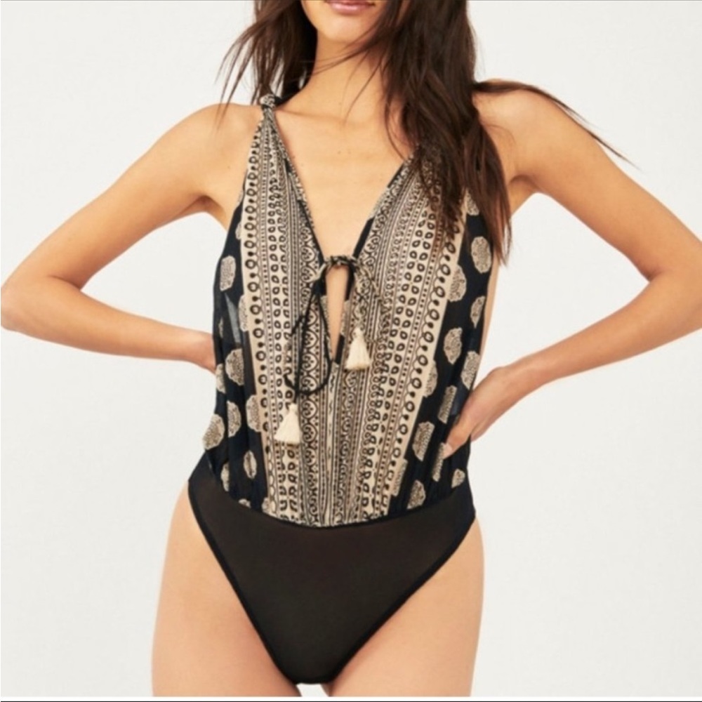 NWT Free People Soul of The Sun bodysuits S